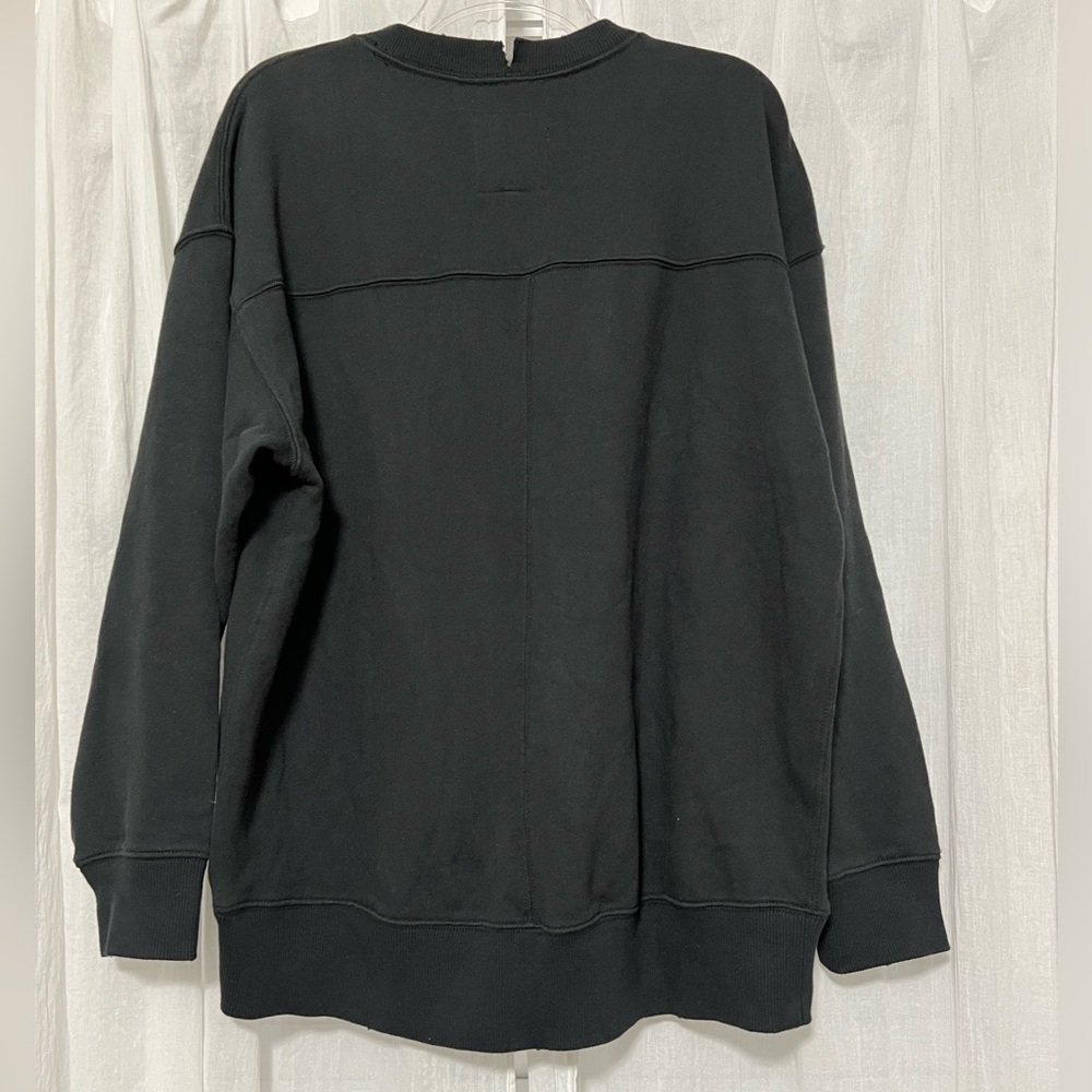 Aerie NWT Halloween Ghost “I Scream, U Scream” Sweatshirt XS Oversized - Picture 4 of 6
